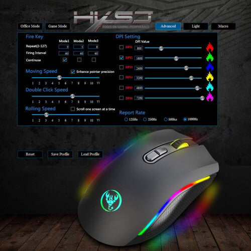 ScorpioFusion™ - Professional Optical Gaming Mouse