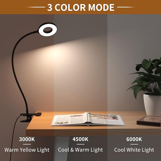 FlexiGlow™ - 360° LED-klemlamp