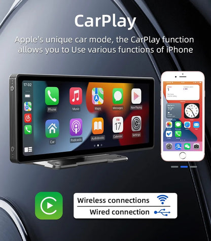 AutoNet™ - Pantalla portátil universal Carplay & Android AUTO