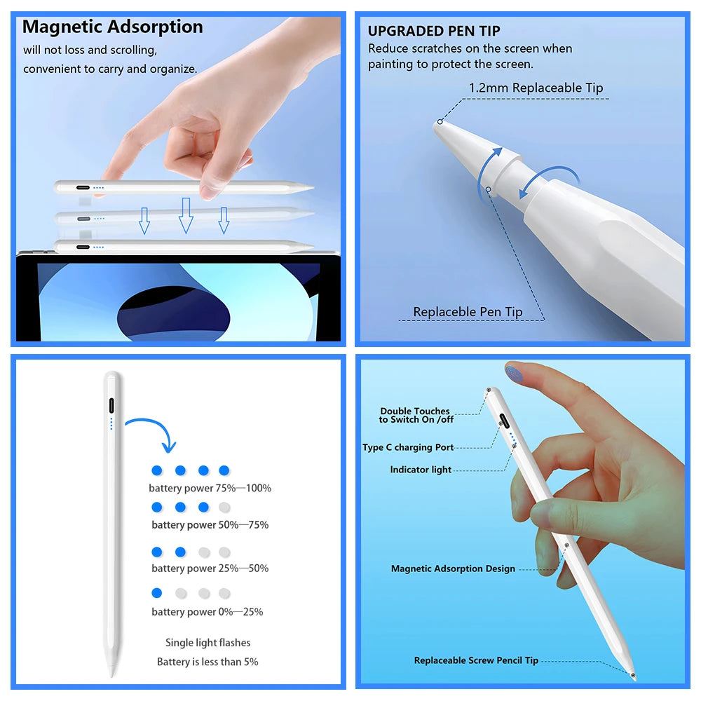 iSketch™ iPad Pencil | Precision Stylus Creative Work