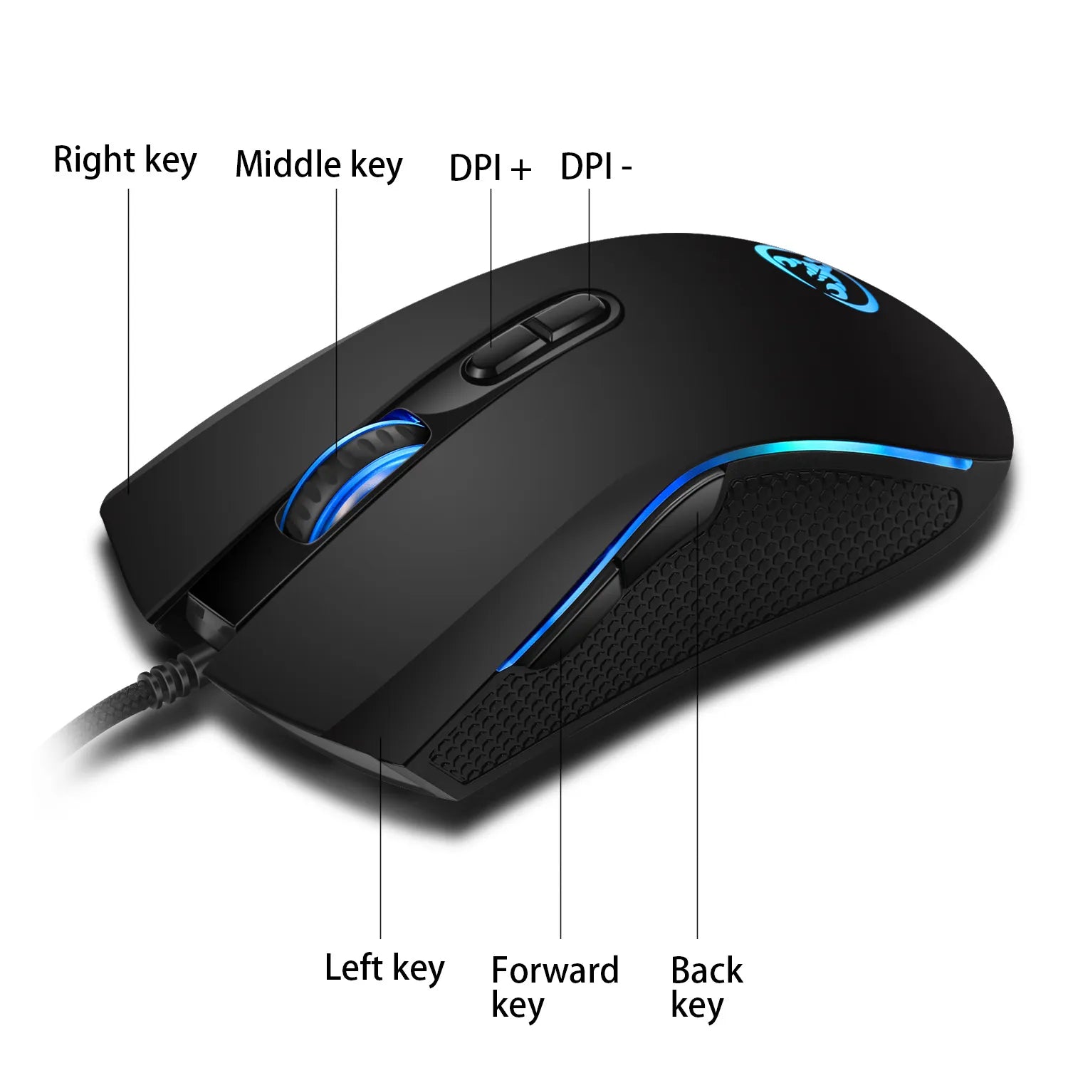 ScorpioFusion™ - Professional Optical Gaming Mouse