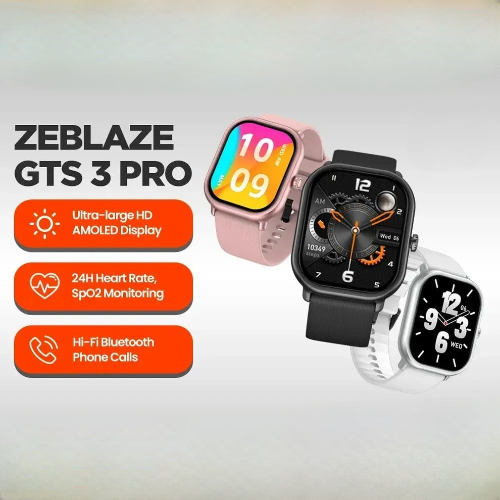 Zeblaze™ GTS 3 Pro - AMOLED Smartwatch