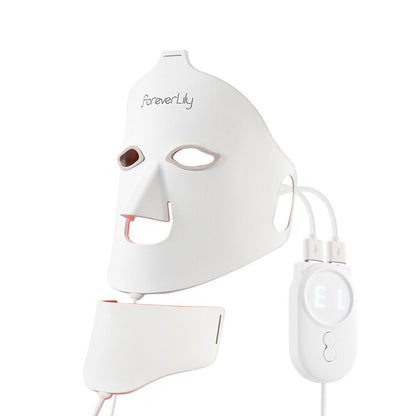Foreverlily™ - Máscara de Silicona para Terapia de Luz Roja