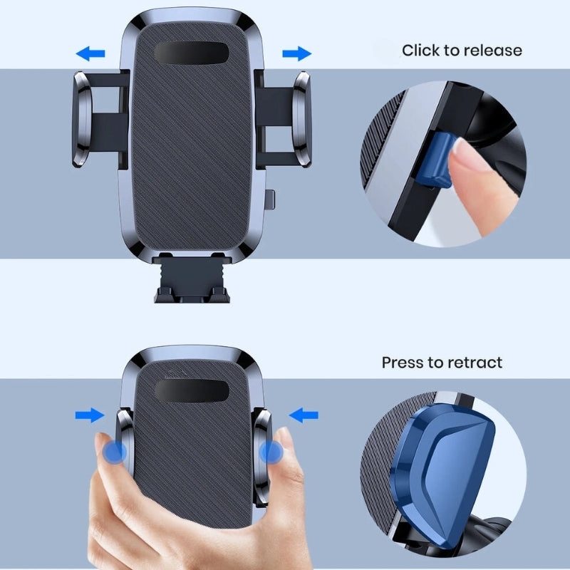SecureGrip360™ - Universal Car Phone Holder