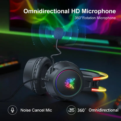  OniKuma™ X15 Pro - Auriculares de Juego con Cable
