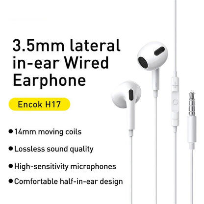 Baseus™ H17 - 3.5mm Wired Earphone