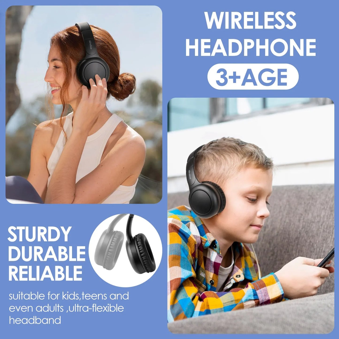 Siindoo™ JH-926 - Wireless Bluetooth Headphone