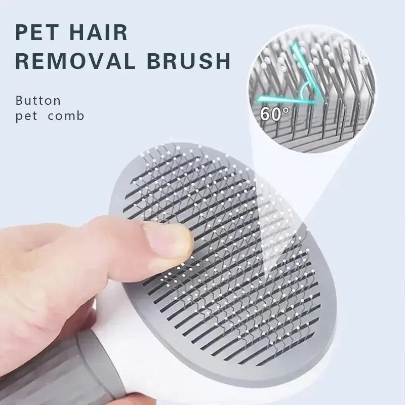 FurrEase™ - Self-Cleaning Pet Brush | Easy Grooming