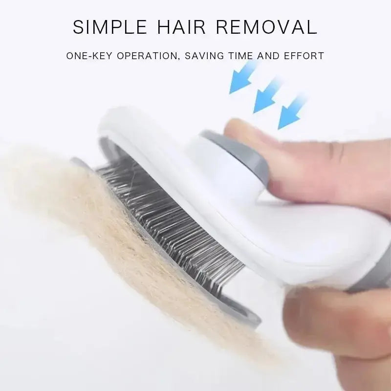 FurrEase™ - Self-Cleaning Pet Brush | Easy Grooming