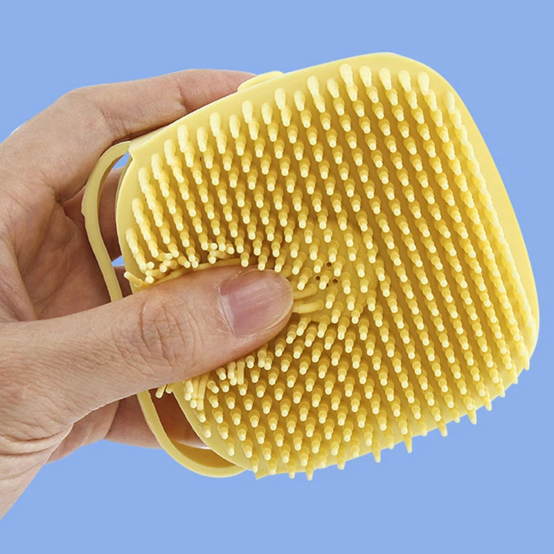 FurryFresh™ Shampoo Brush | Gentle Pet Bathing