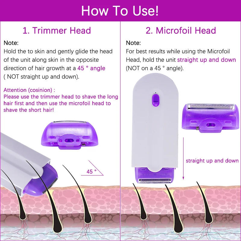 SmoothGlide™ - Hair Removal & Shaver
