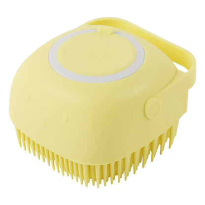 FurryFresh™ Shampoo Brush | Gentle Pet Bathing