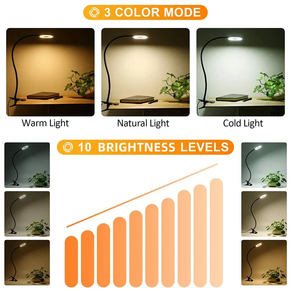 FlexiGlow™ - 360° LED Clip Lamp