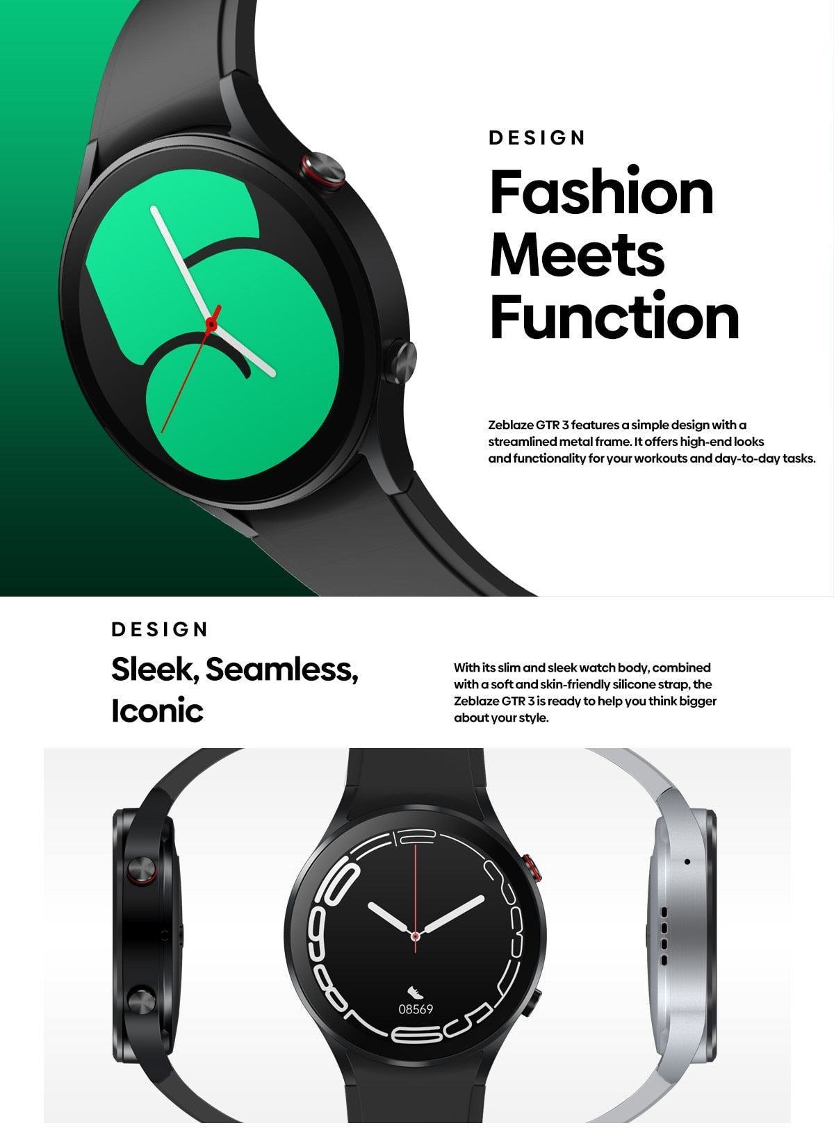 Zeblaze™ GTR 3 - Smartwatch