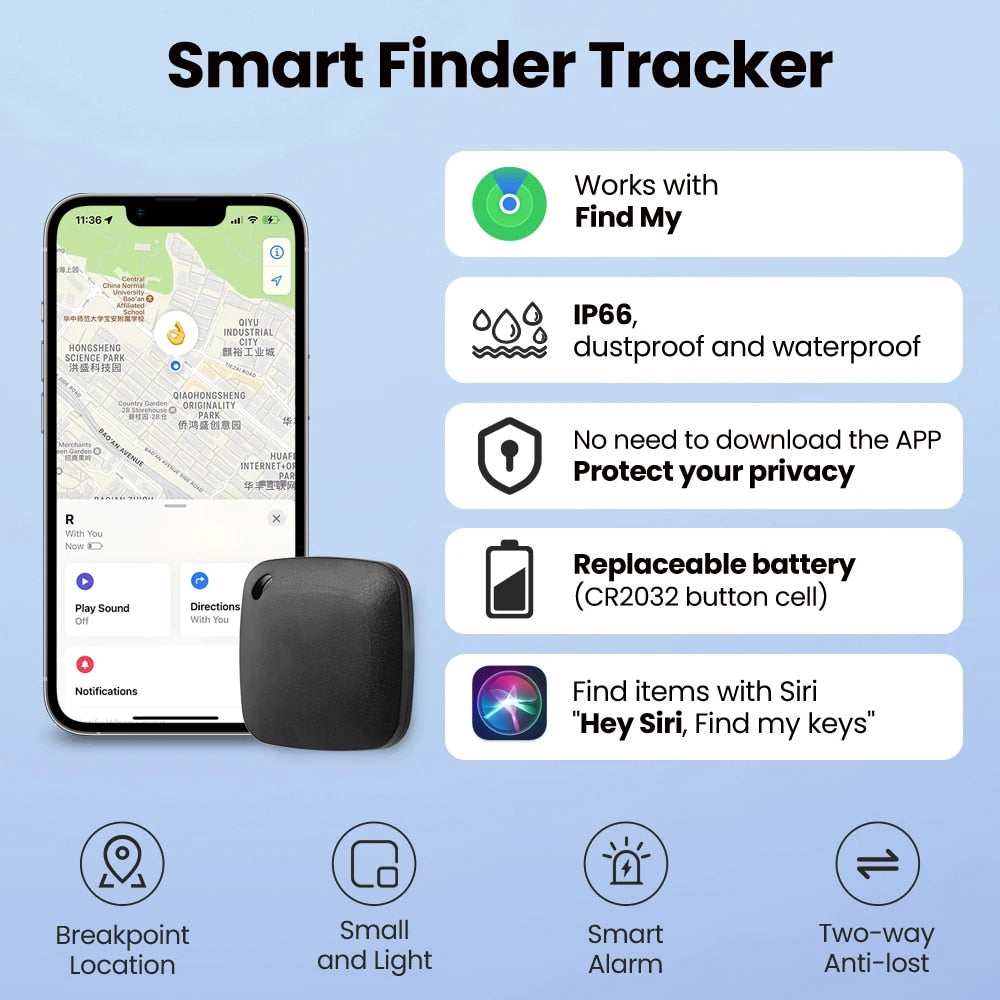 SmartTagX™ - Bluetooth GPS-tracker (alleen voor Apple)