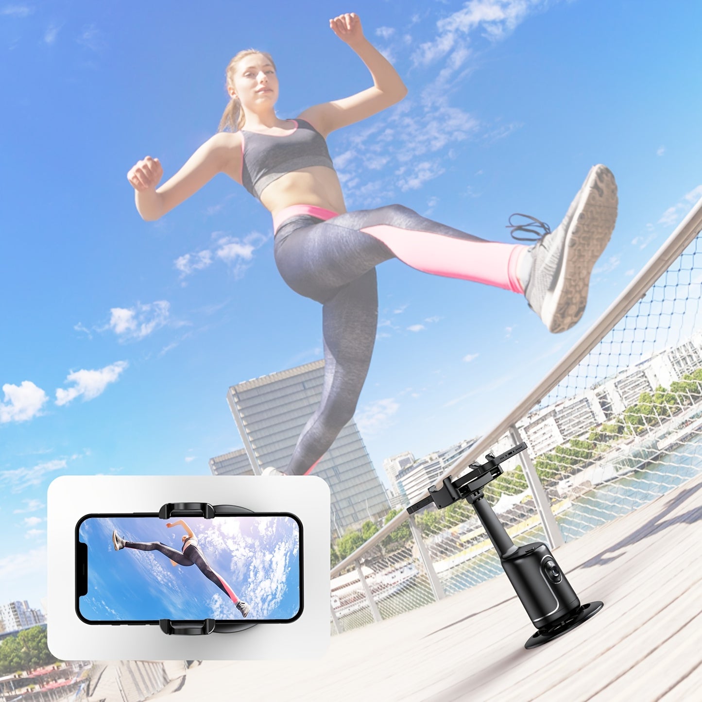 SelfiePro™ 360 - Seguimiento Automático de Rostros
